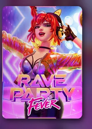 ปกสล็อต Rave Party Fever หมวดเกมใหม่ของ ZA88