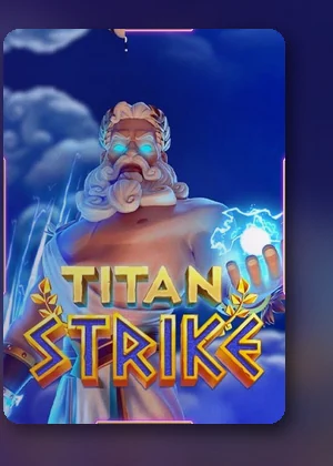 ปกเกมสล็อต Titan Strike สำหรับสายฟรีสปิน ZA88